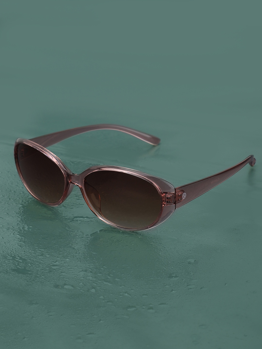 

Carlton London Women Oval Sunglasses with UV Protected Lens - CLSW184, Pink