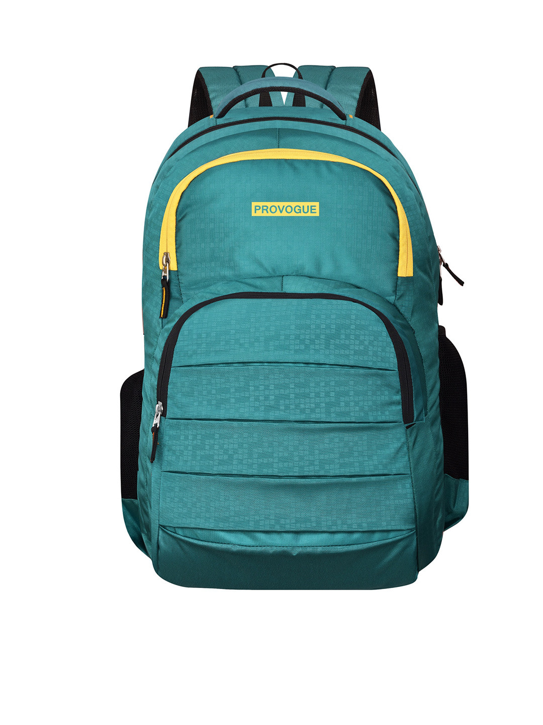 

Provogue Unisex Brand Logo Printed Up To 16 Inch Ergonomic Backpack, Green