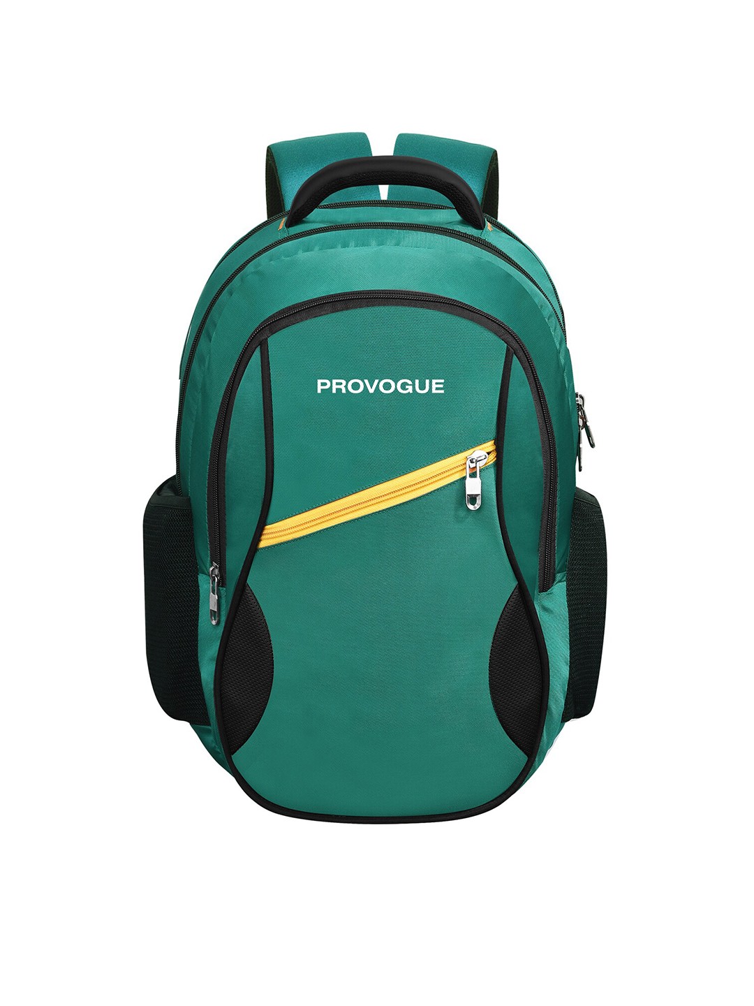 

Provogue Unisex Brand Logo Backpack- 40.6 cm, Green