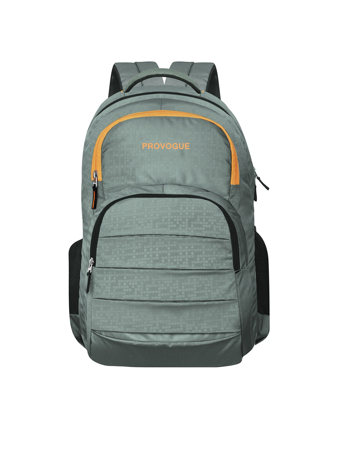 

Provogue Unisex Brand Logo Backpack- 40.6 cm, Grey