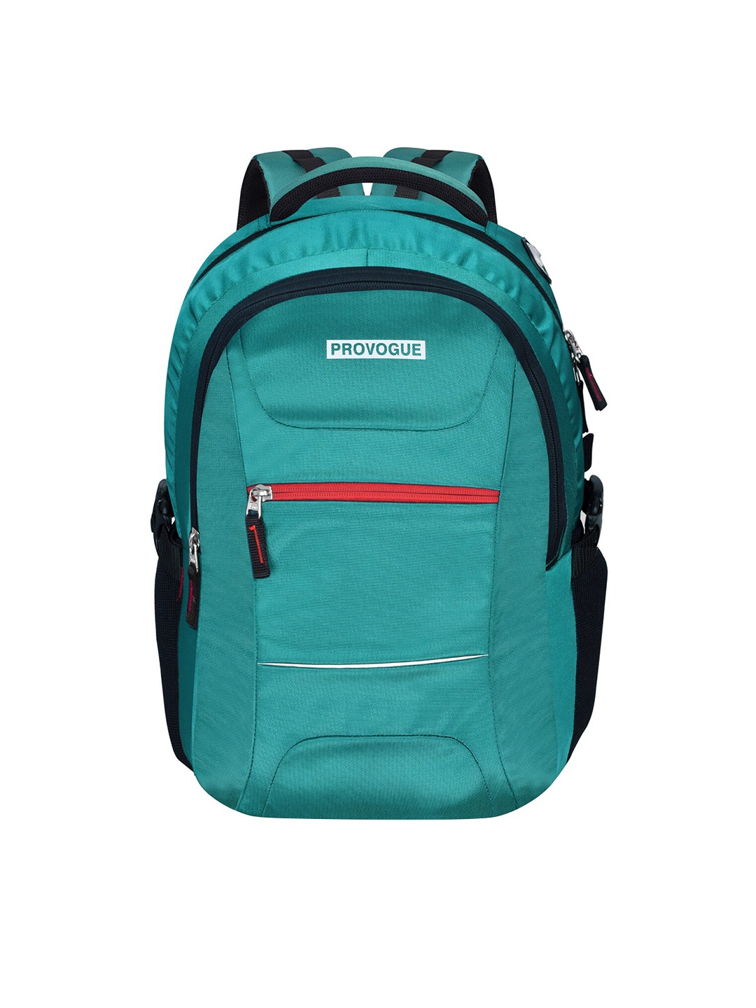 

Provogue Unisex Brand Logo Backpack- 40.6 cm, Green