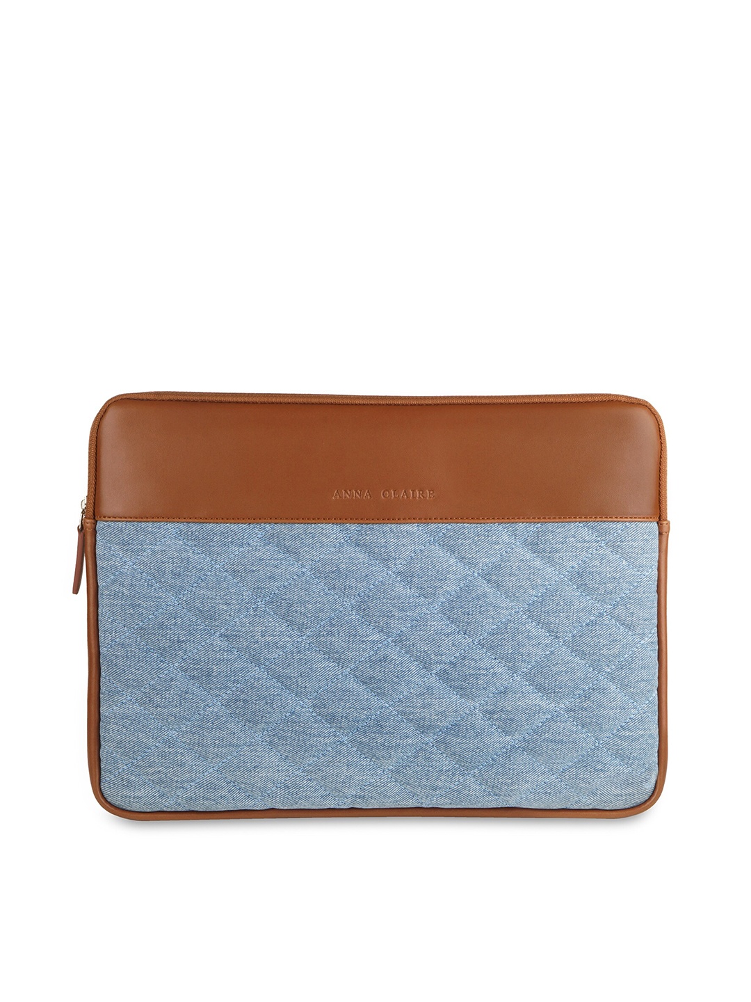 

Anna Claire Unisex Textured Laptop Sleeve, Blue