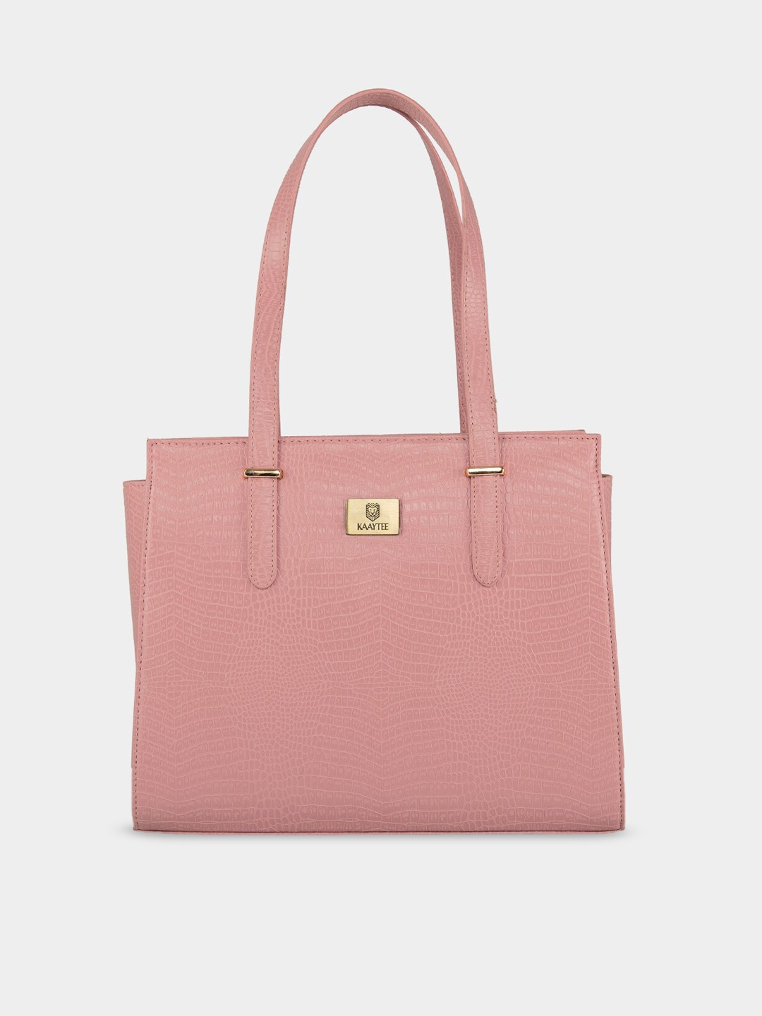 

KAAYTEE Textured Swagger Shoulder Bag, Pink