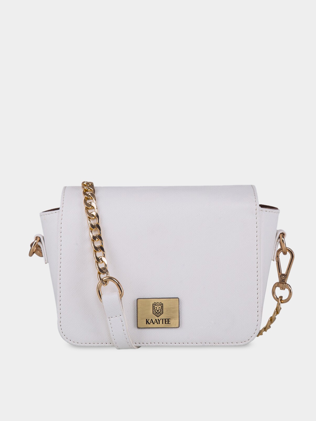 

KAAYTEE Structured Sling Bag, White