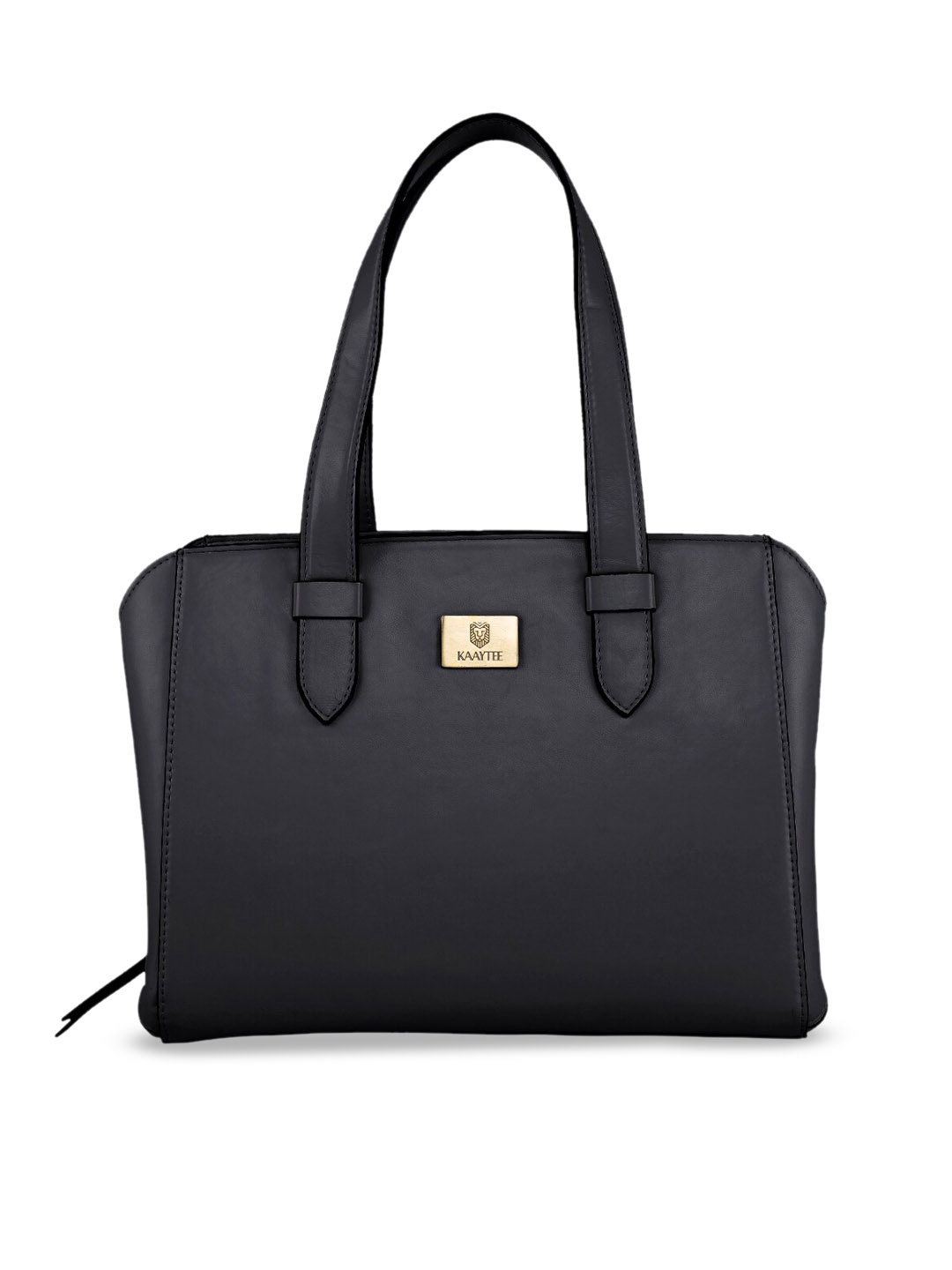 

KAAYTEE PU Structured Shoulder Bag, Black