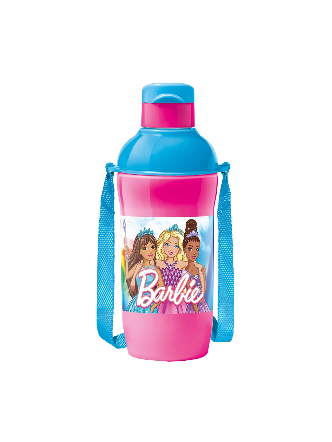 

Milton Cherry Pink & Blue Steel Barbie 400 Pink Insulated Water Bottle 390ml