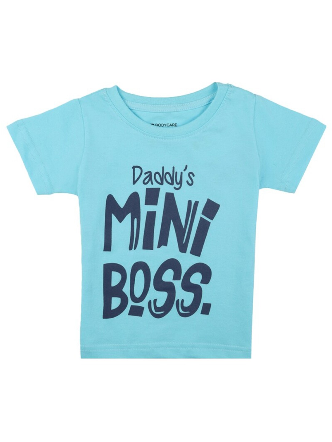 

Bodycare Girls Typography Printed Cotton T-shirt, Blue