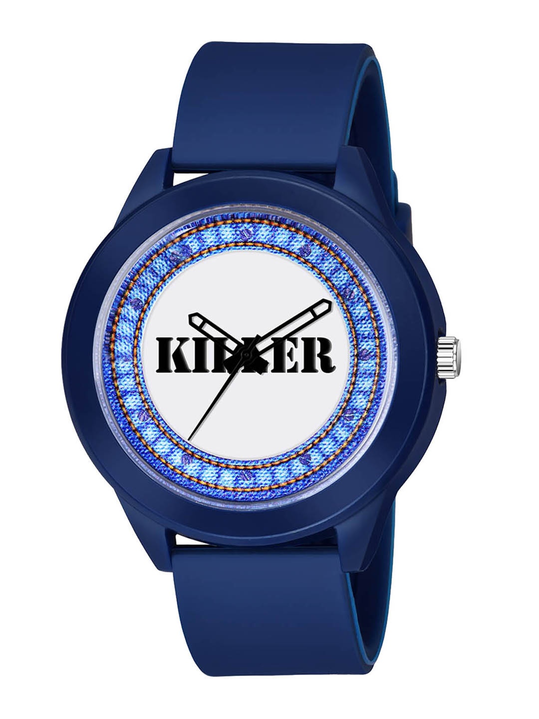 

Killer Men Round Analogue Watch KL-9603, Blue