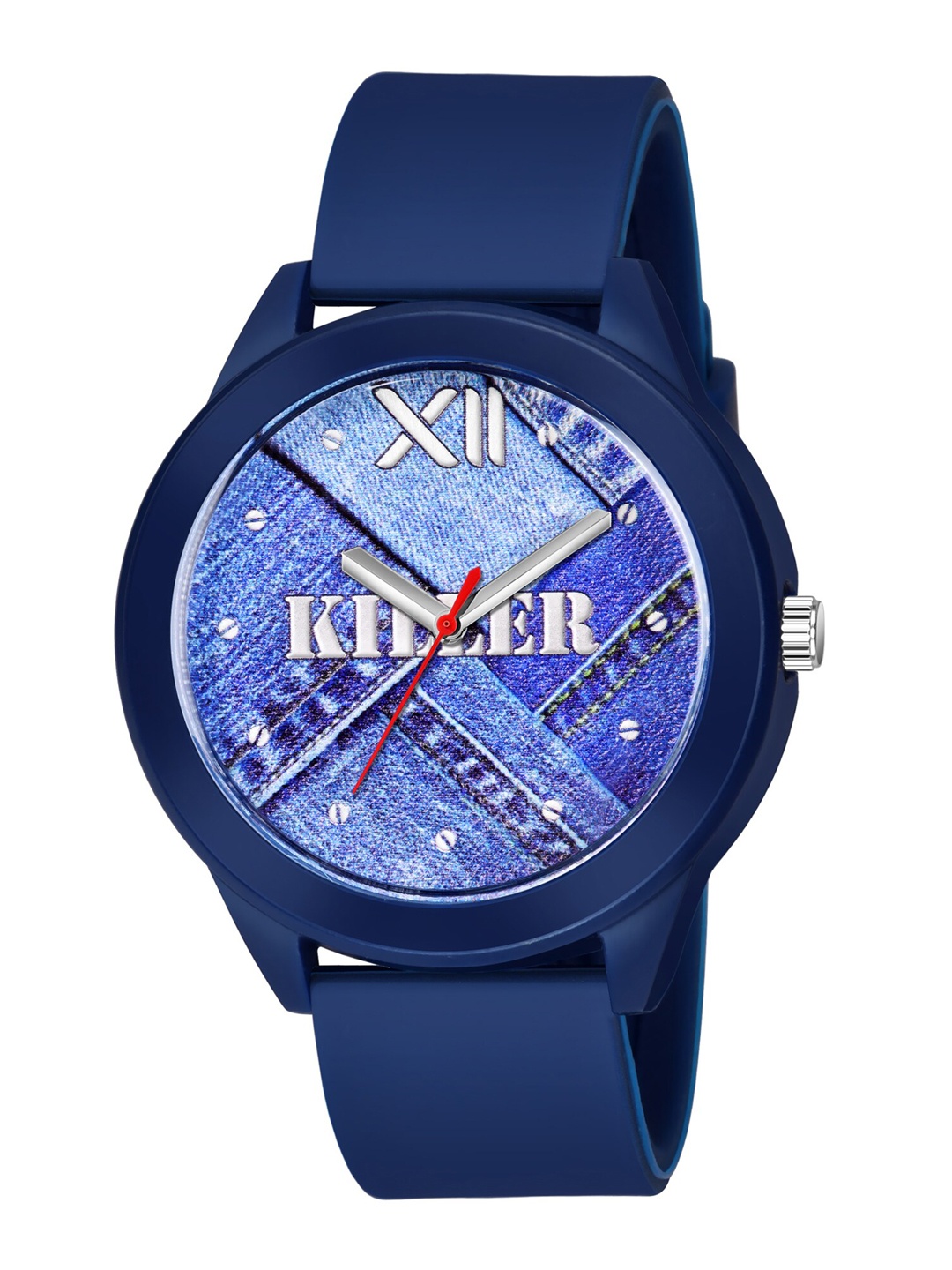 

Killer Men Round Analogue Watch KL-9600, Blue