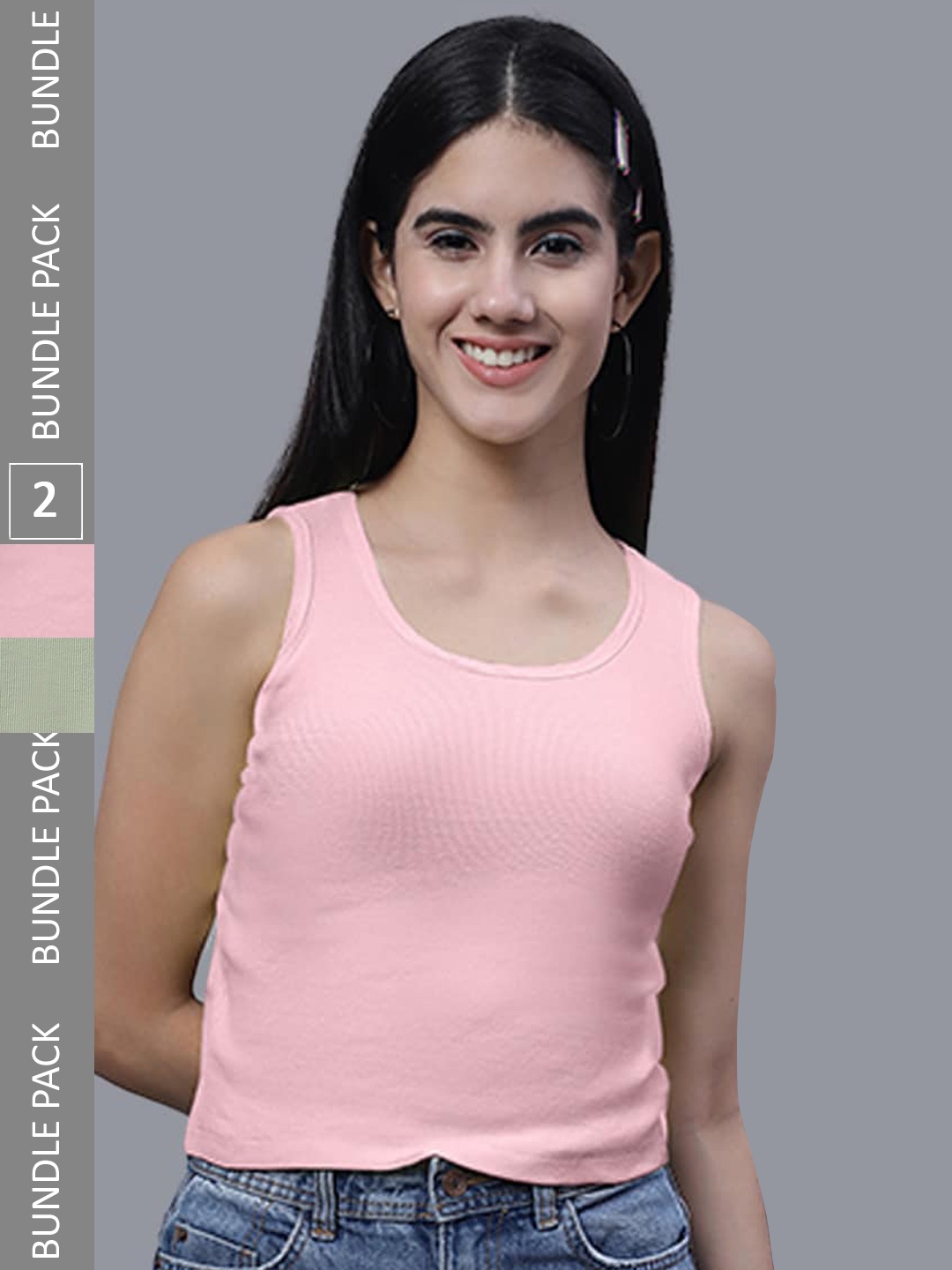 FBAR Pack Of 2 Cotton Tpos, Coral