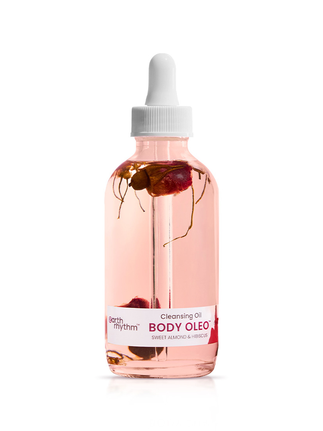 

Earth Rhythm Sweet Almond Hibiscus Body Oleo Cleansing Oil - 100 ml, Pink