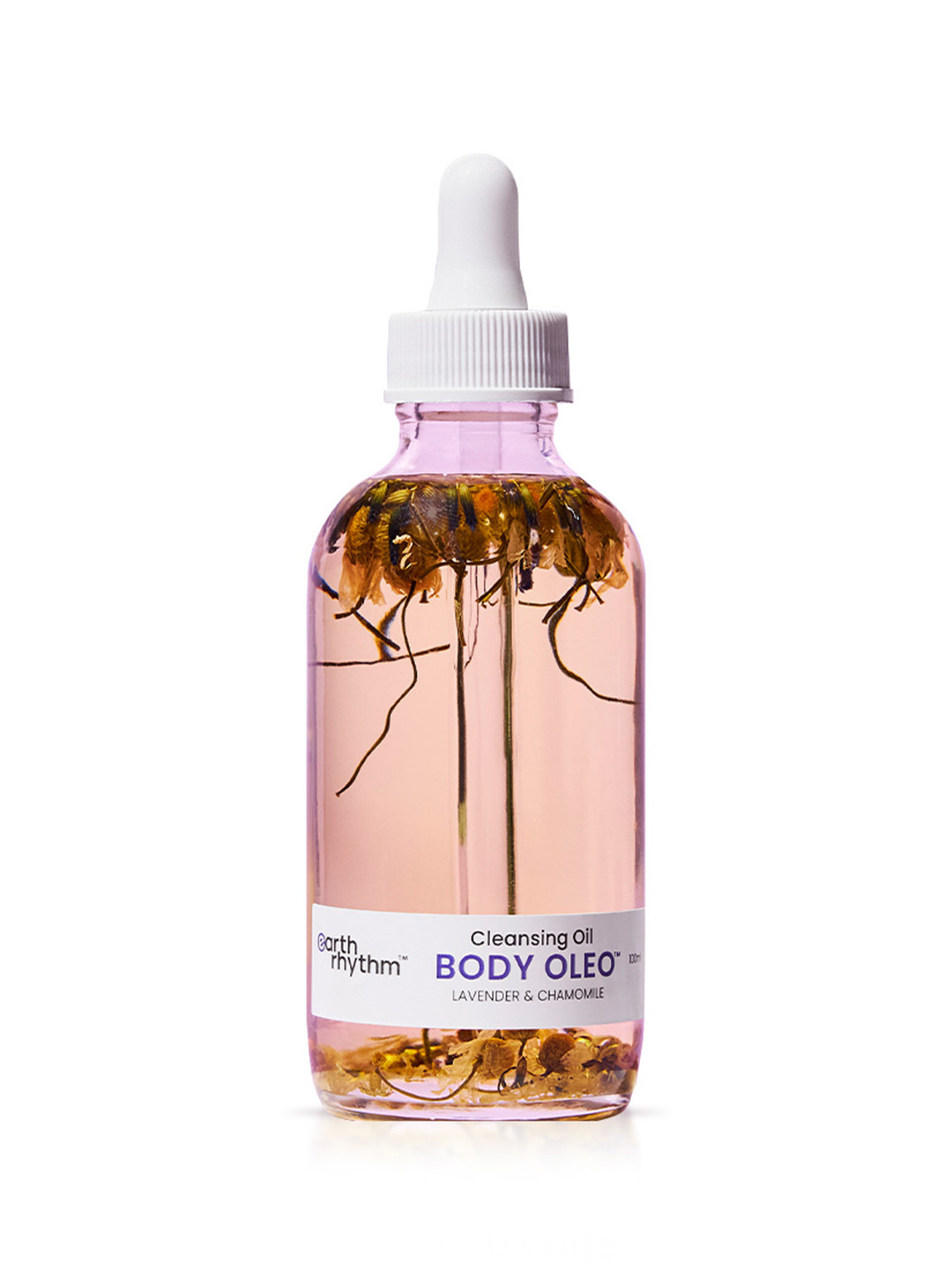 

Earth Rhythm Lavender Chamomile Body Oleo Cleansing Oil - 100 ml, Pink