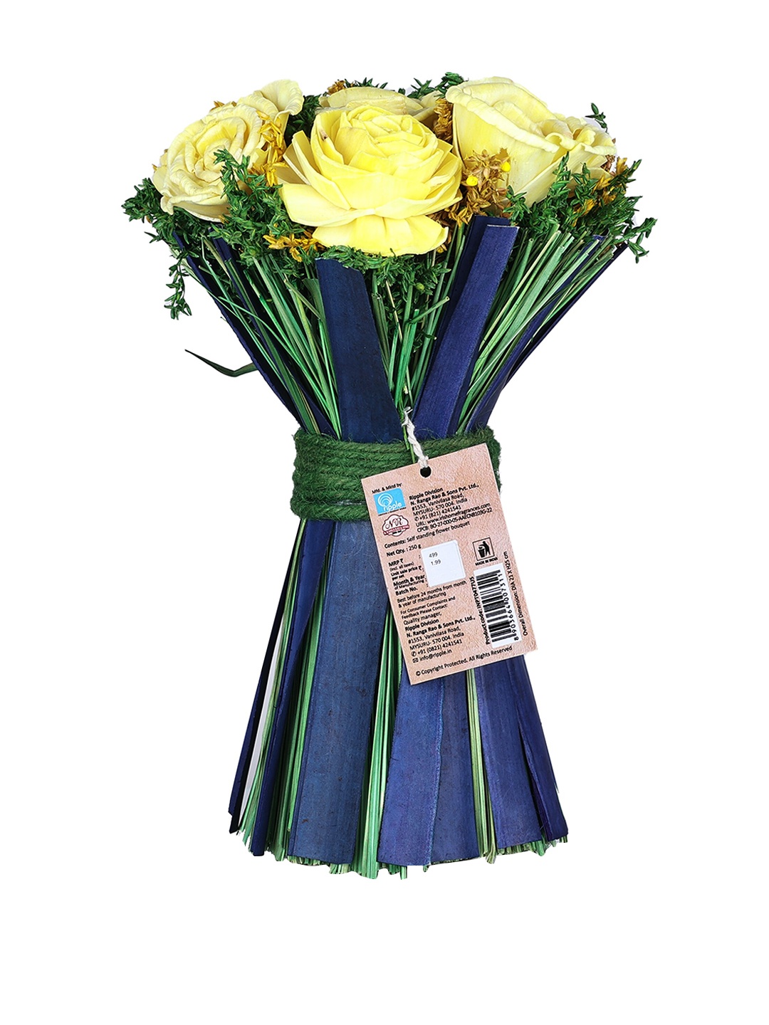 

Iris Homefragrances Self Standing Flower Boquet- Unscented, Yellow