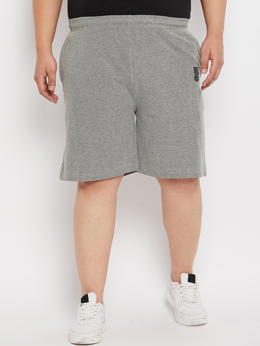 

bigbanana Men Plus Size Outdoor Sports Shorts, Grey