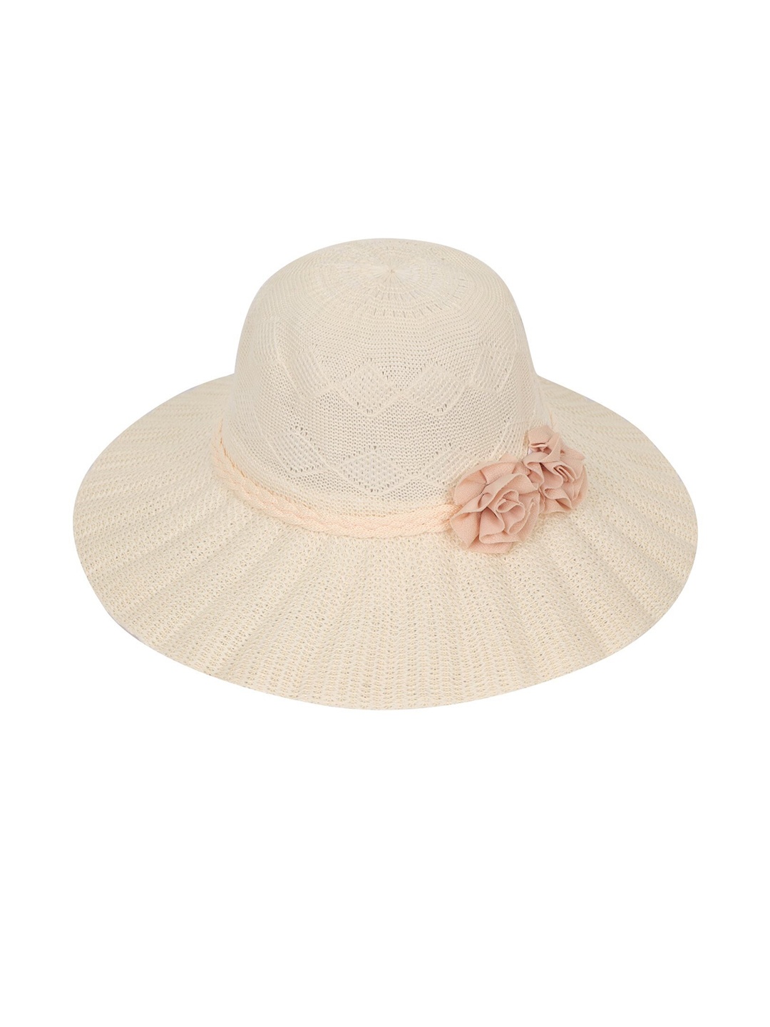 

FabSeasons Long Brim Beach and Sun Hat, Cream