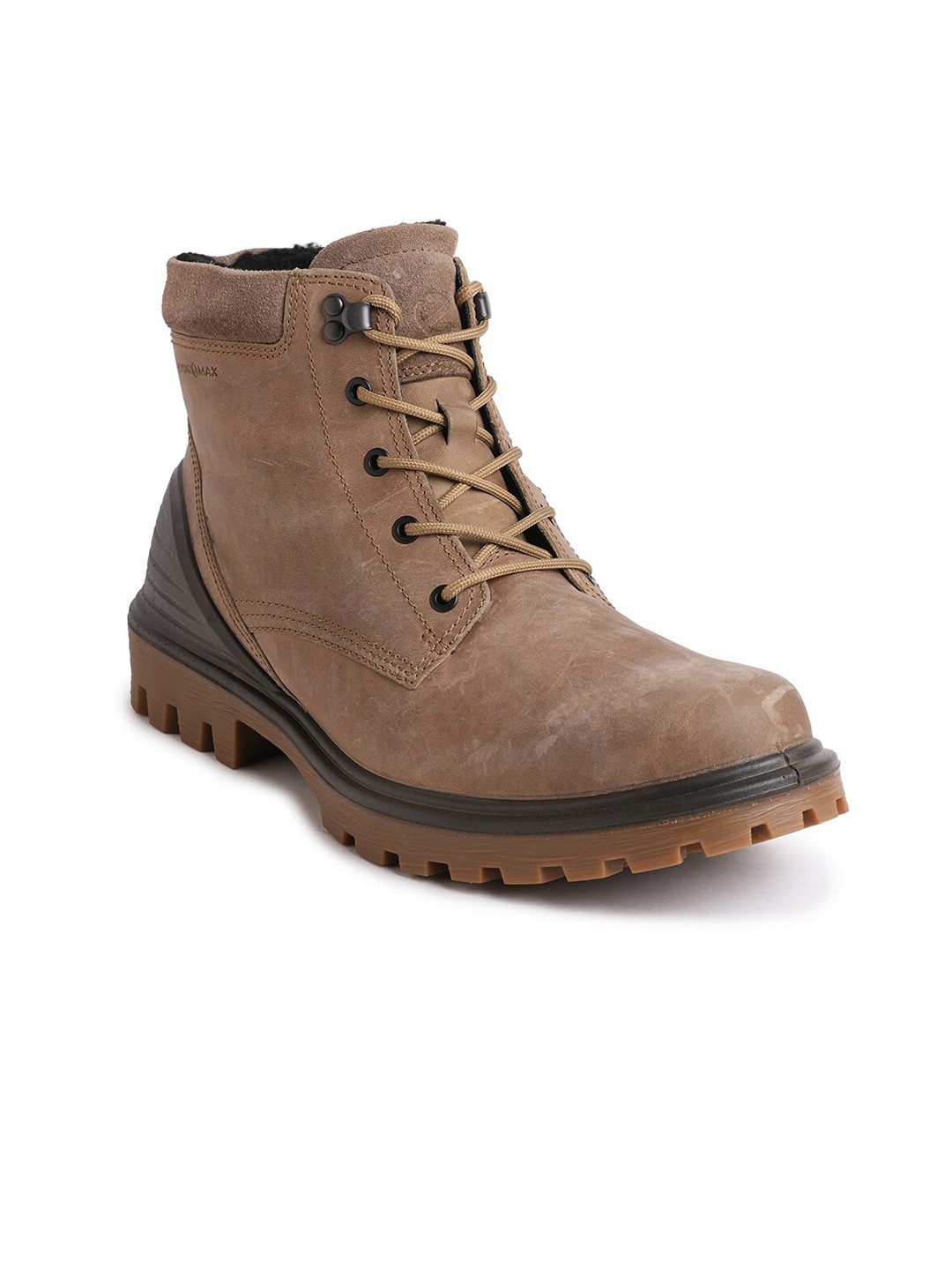 

ECCO Men Tredtray Nutmeg Brown Nubuck Regular High Cut Boot