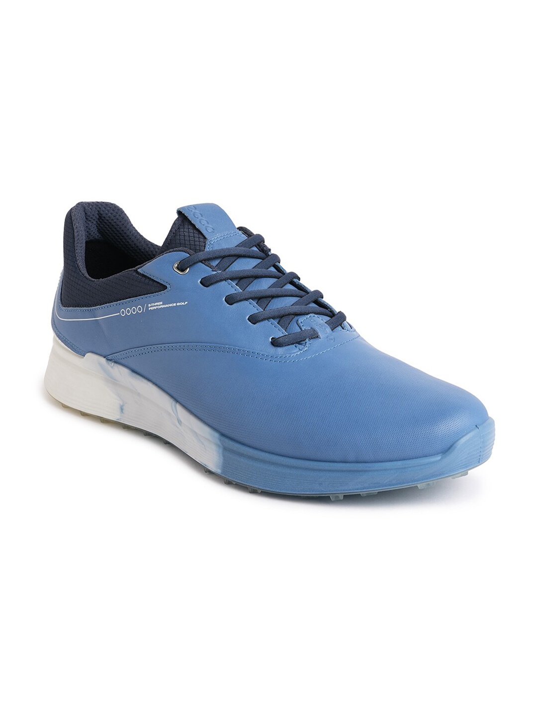 

ECCO Men Leather Golf Shoes, Blue