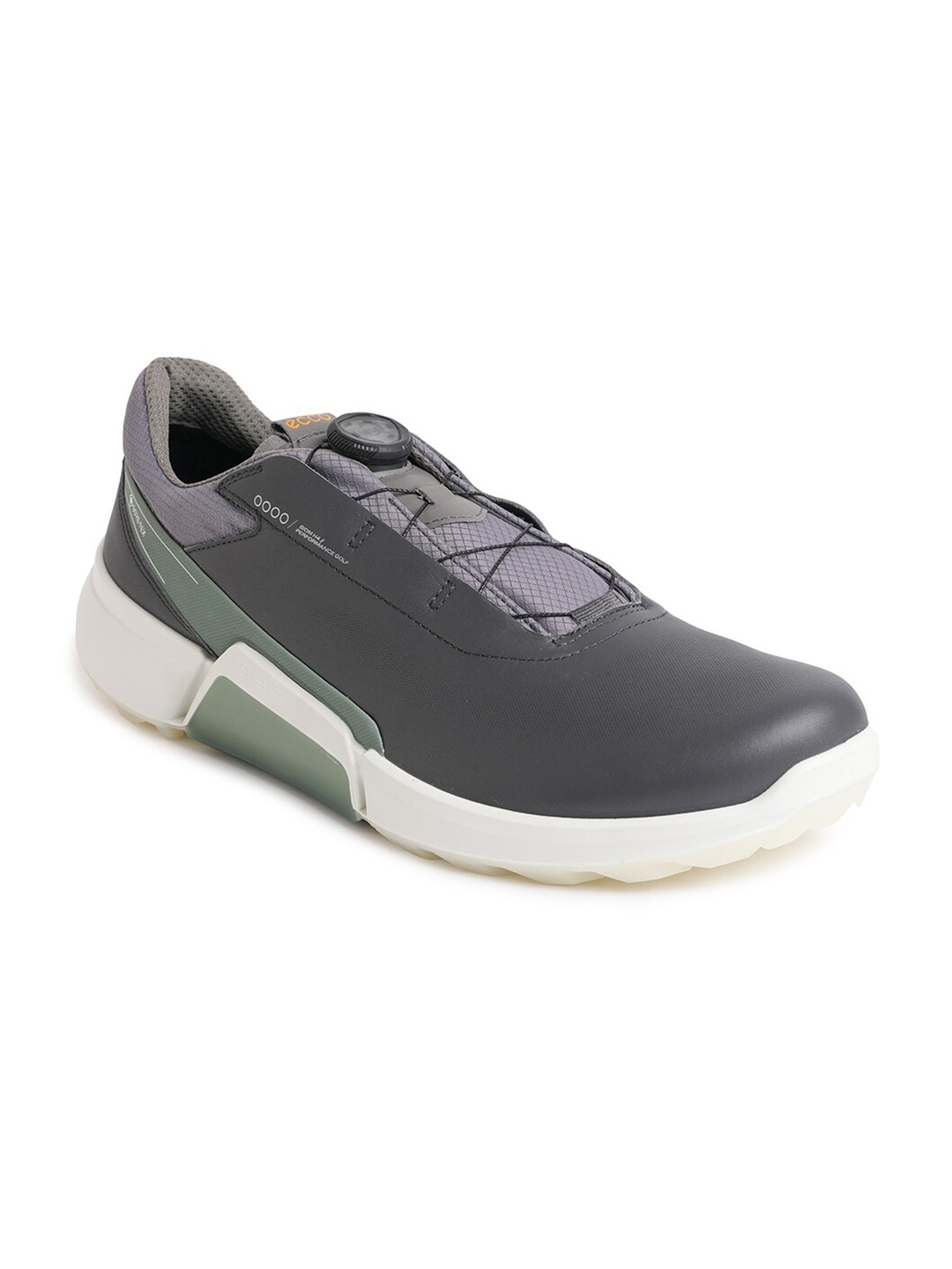 

ECCO Men Biom H4 Magnet Leather Extra Wide Golf Shoes, Grey