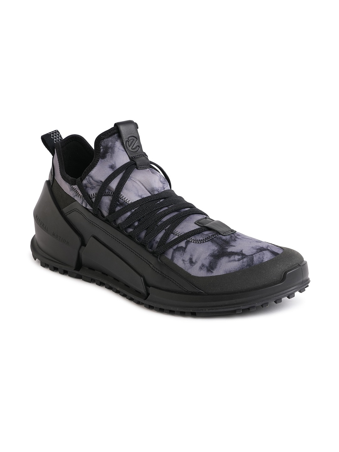 

ECCO Mens Biom 2.0 Black Textile Regular Sneakers