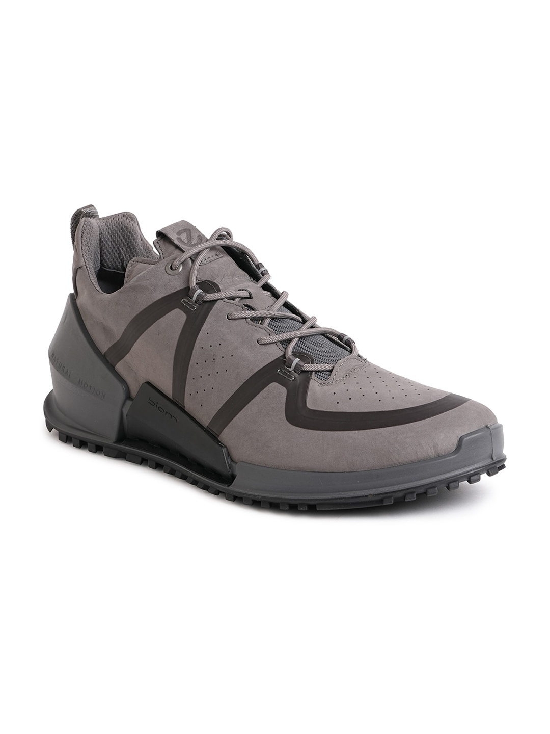 

ECCO Men Biom 2.0 Leather Sneakers, Grey