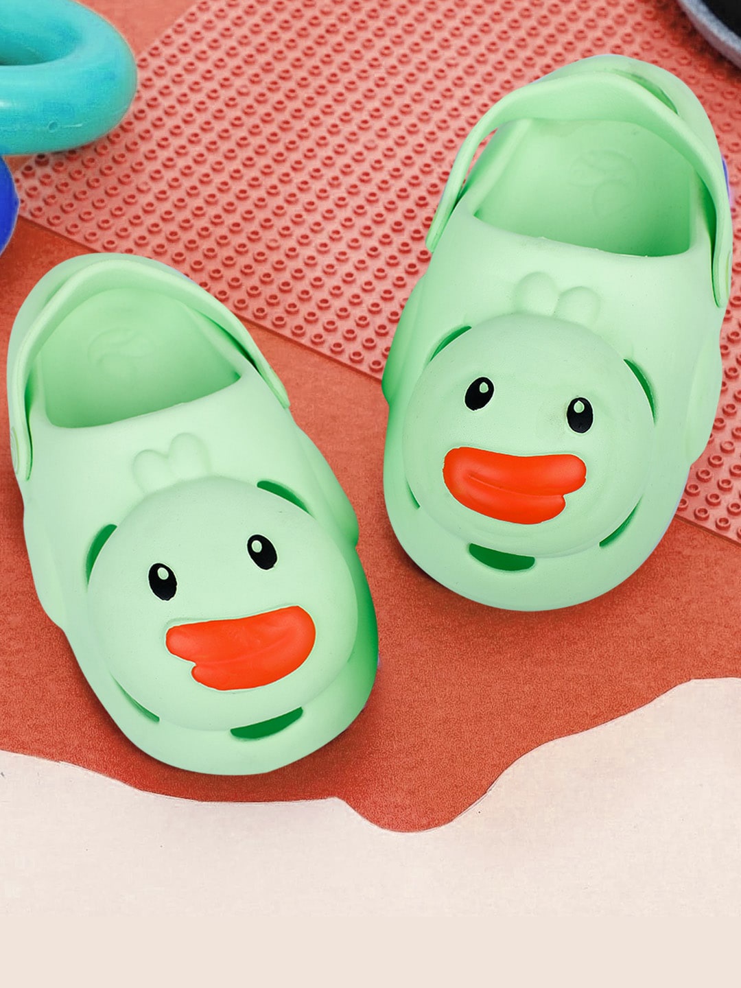 

Baby Moo Kids Duck Waterproof & Anti-Skid Clogs, Sea green