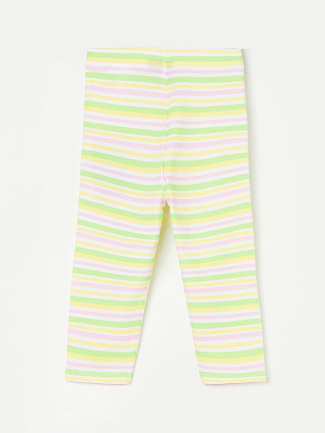

Juniors by Lifestyle Girls Striped Ankle Length Leggings, Yellow