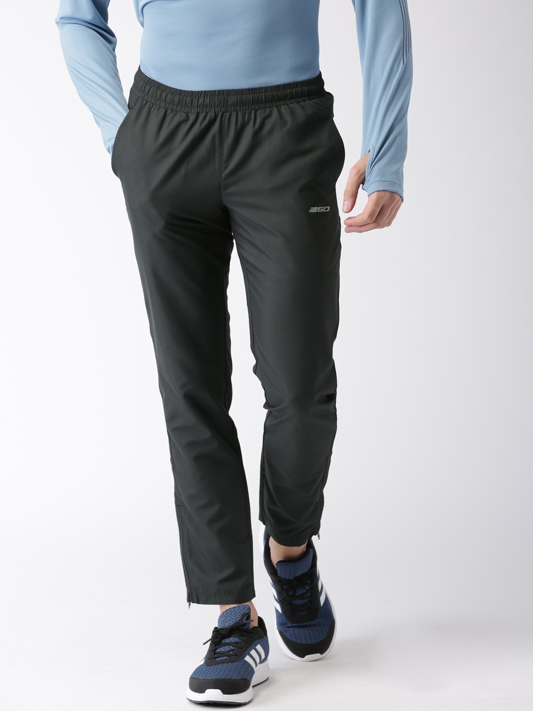 

2GO Men Black Running Slim Fit Track pant