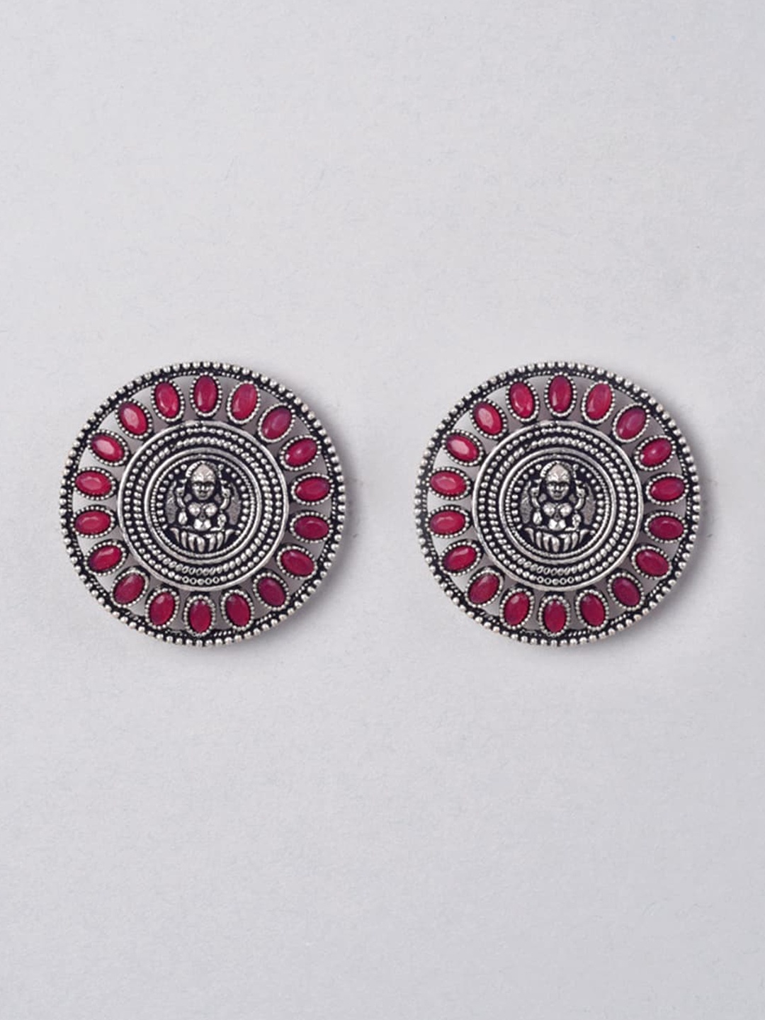 

phuljhadi Silver-Plated Contemporary Studs Earrings