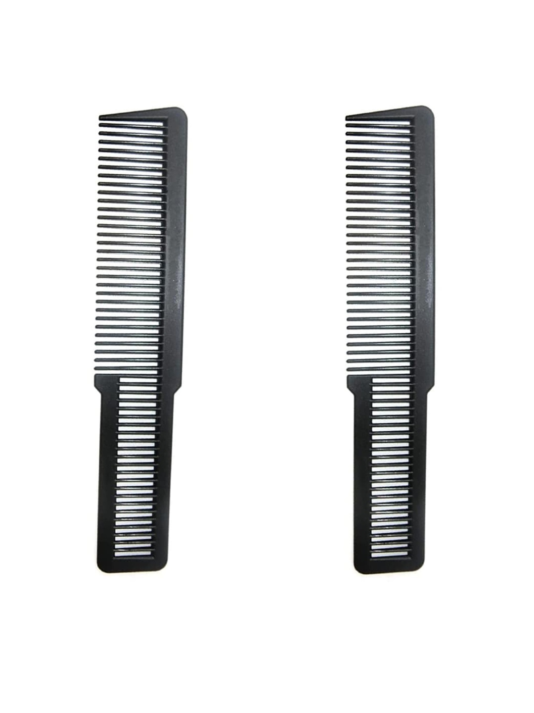 

FEELHIGH Set Of 2 Professional Antistatic Hard Carbon Combs For Styling Sectioning - Black