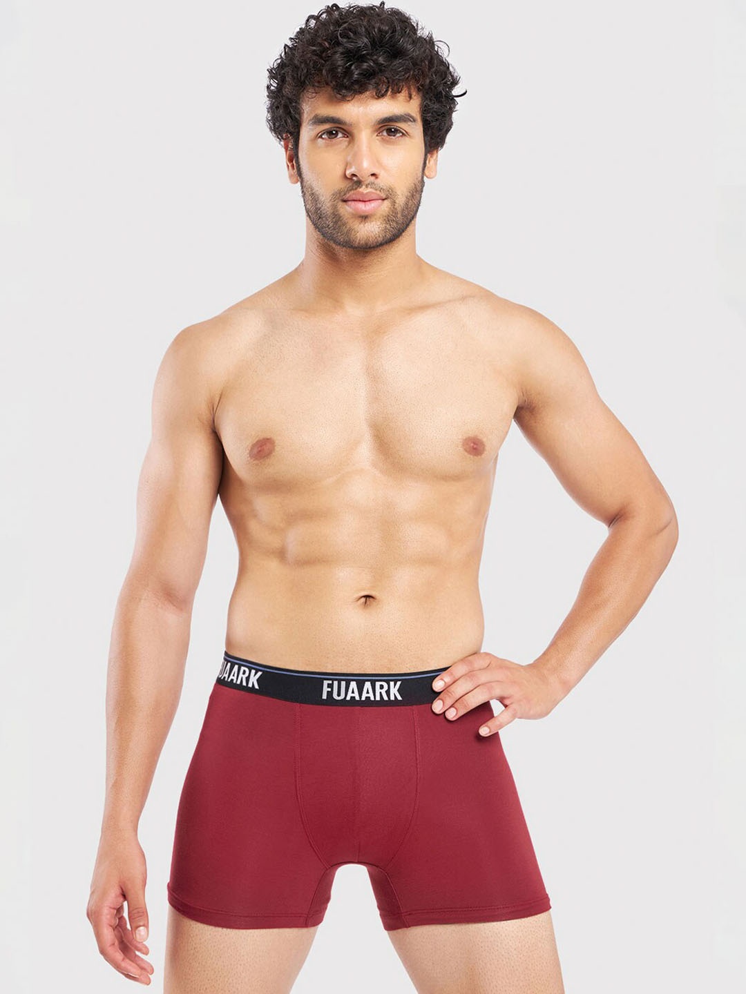 

FUAARK Ultra Soft Outer Elastic Trunks FUSMTr-Mn-S, Maroon