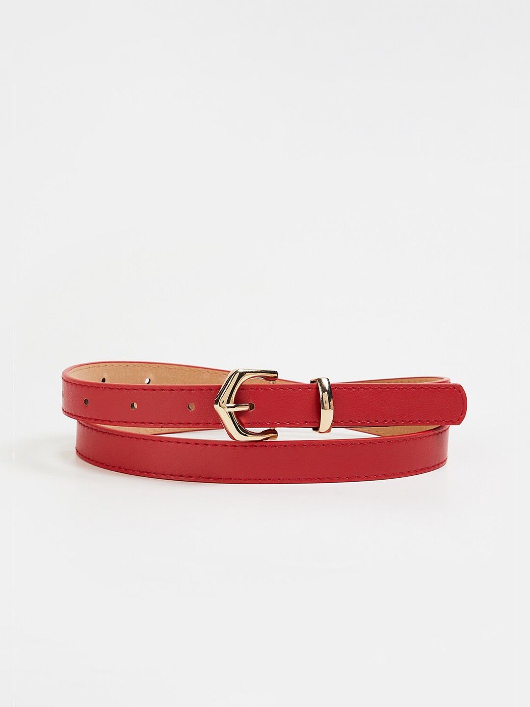 

Ginger by Lifestyle Women Synthetic Belt, Red