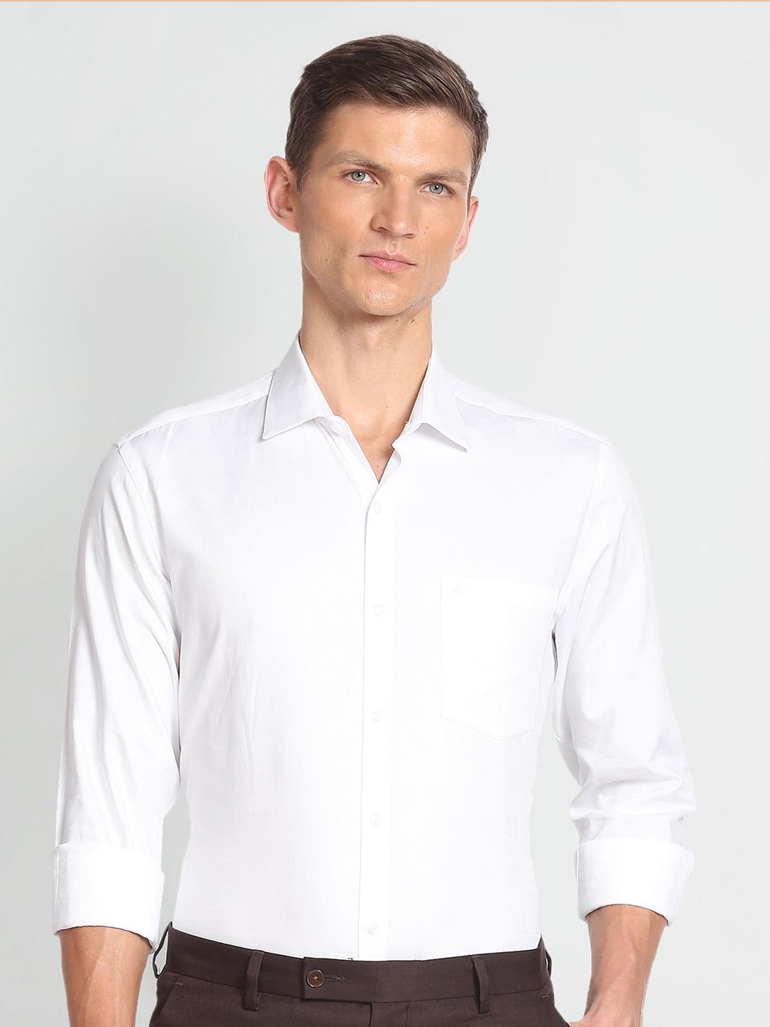 

Arrow Pure Cotton Formal Shirt, White