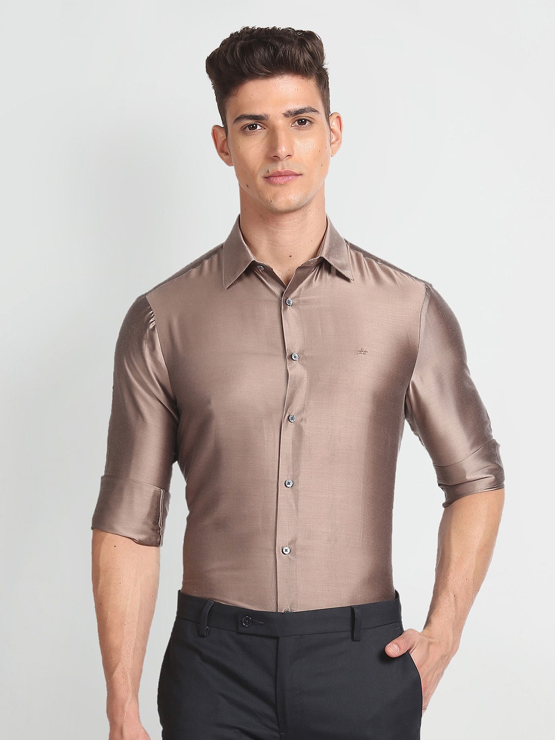 

Arrow Spread Collar Formal Shirt, Copper