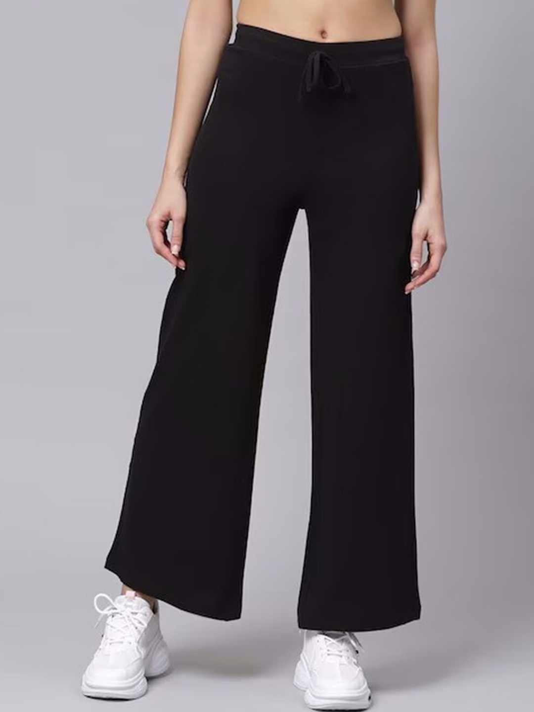

COLOR CAPITAL Women Relaxed Fit Track Pants, Black