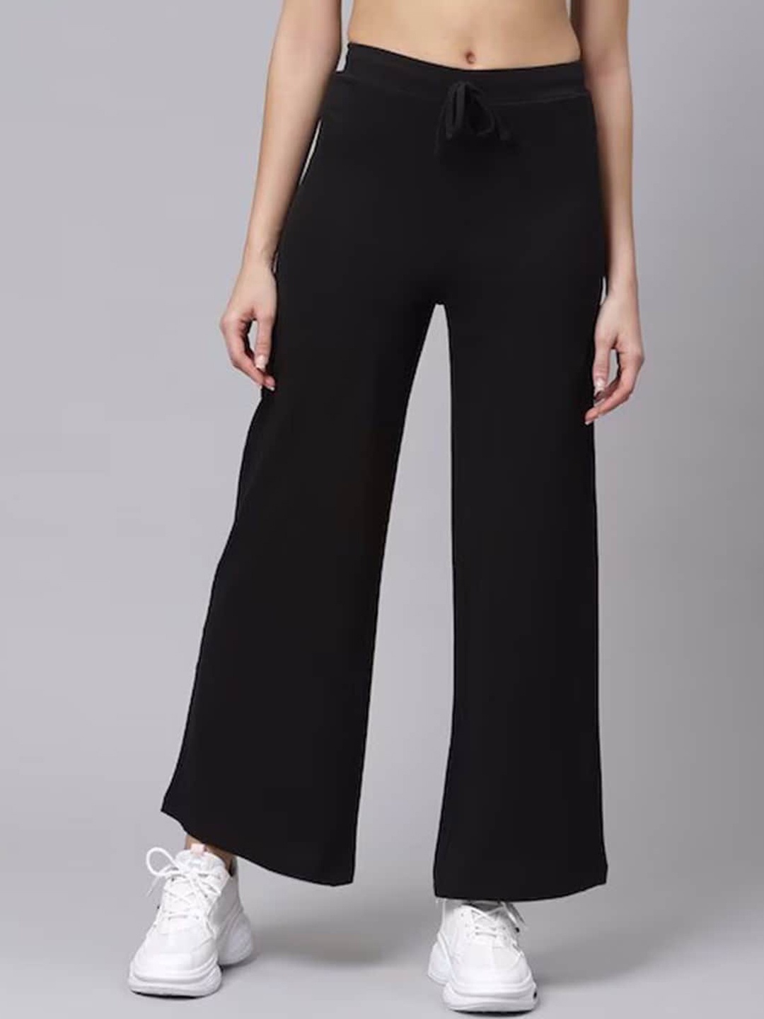 

COLOR CAPITAL Women Relaxed Fit Track Pants, Black