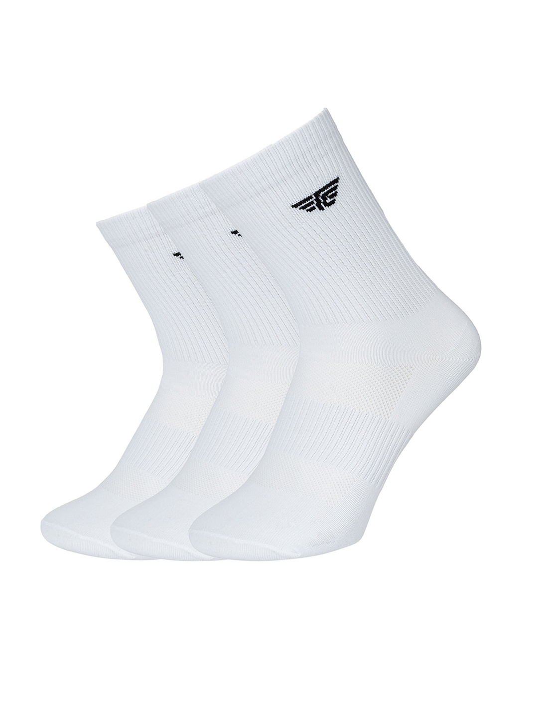 

Red Tape Men Pack Of 3 Above Calf-Length Socks, White