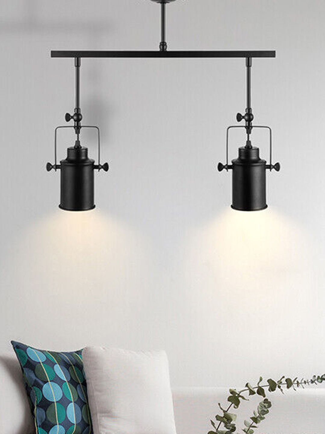 

Homesake Industrial Black Track Lighting Metal Ceiling Lamps