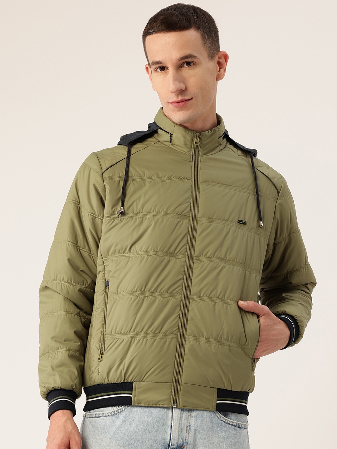 

Monte Carlo Padded Hooded Jacket, Olive