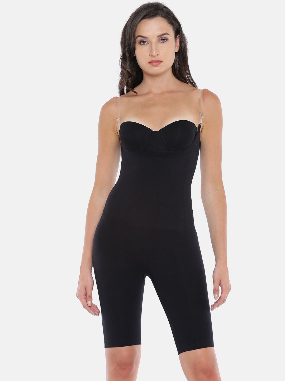 

Enamor Black Hour Glass Seamless Torso & Thigh Slimmer