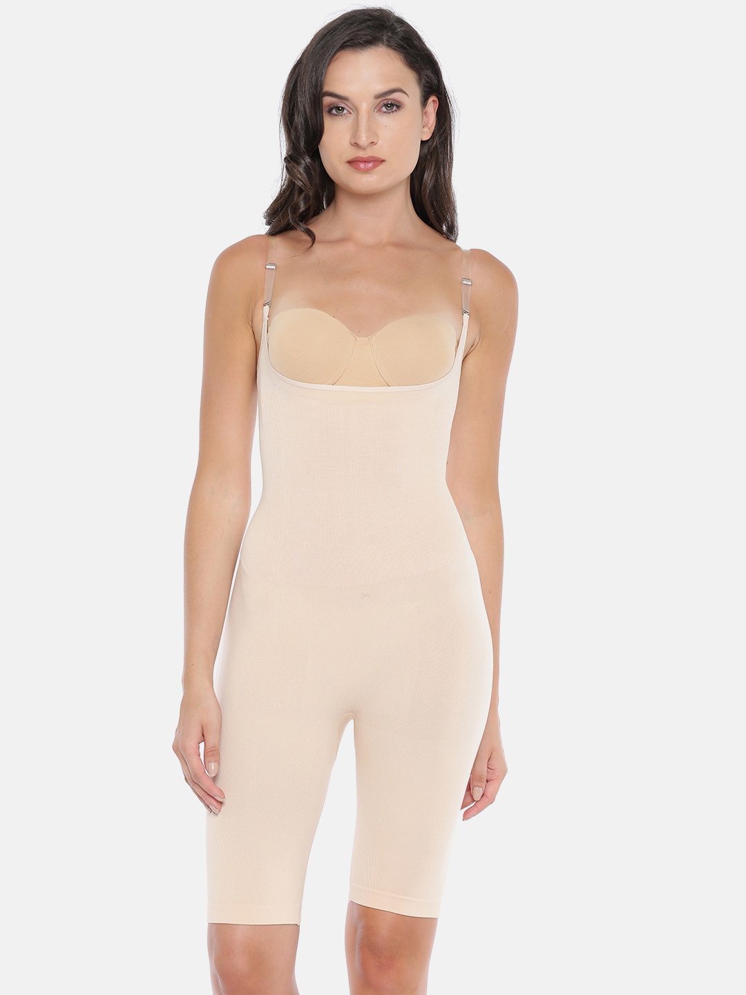 

Enamor Hour Glass Nude-Coloured Seamless Torso & Thigh Slimmer BS02