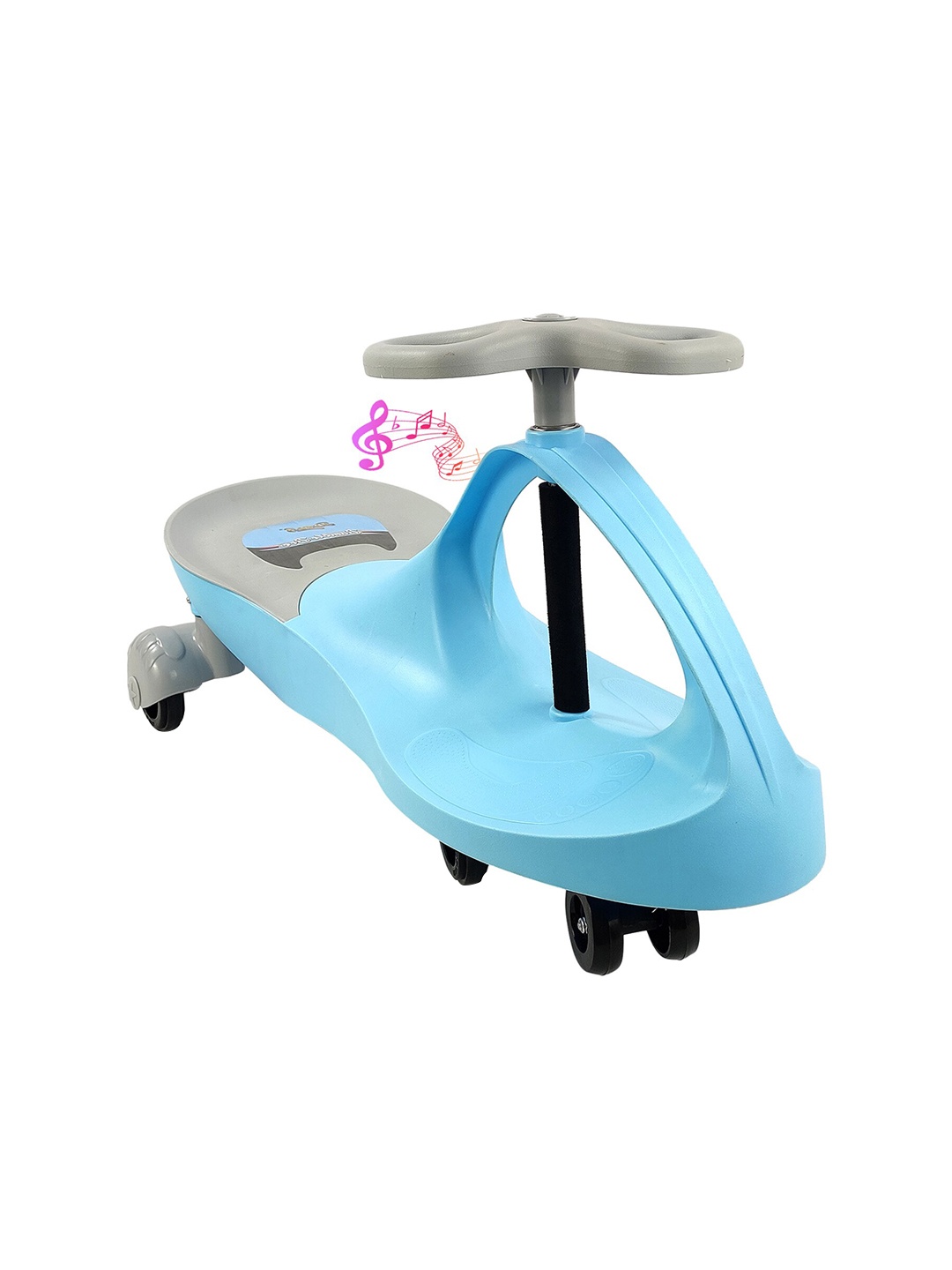 

Dash Kids Swing Car With Music Vehicle, Blue