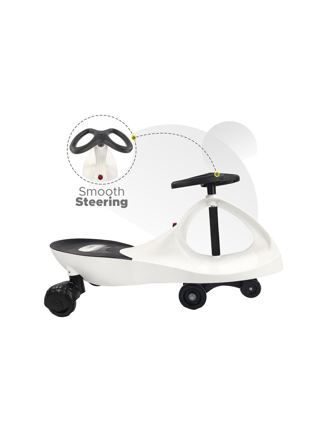 

Dash Kids Magic Swing Car Vehicle, White
