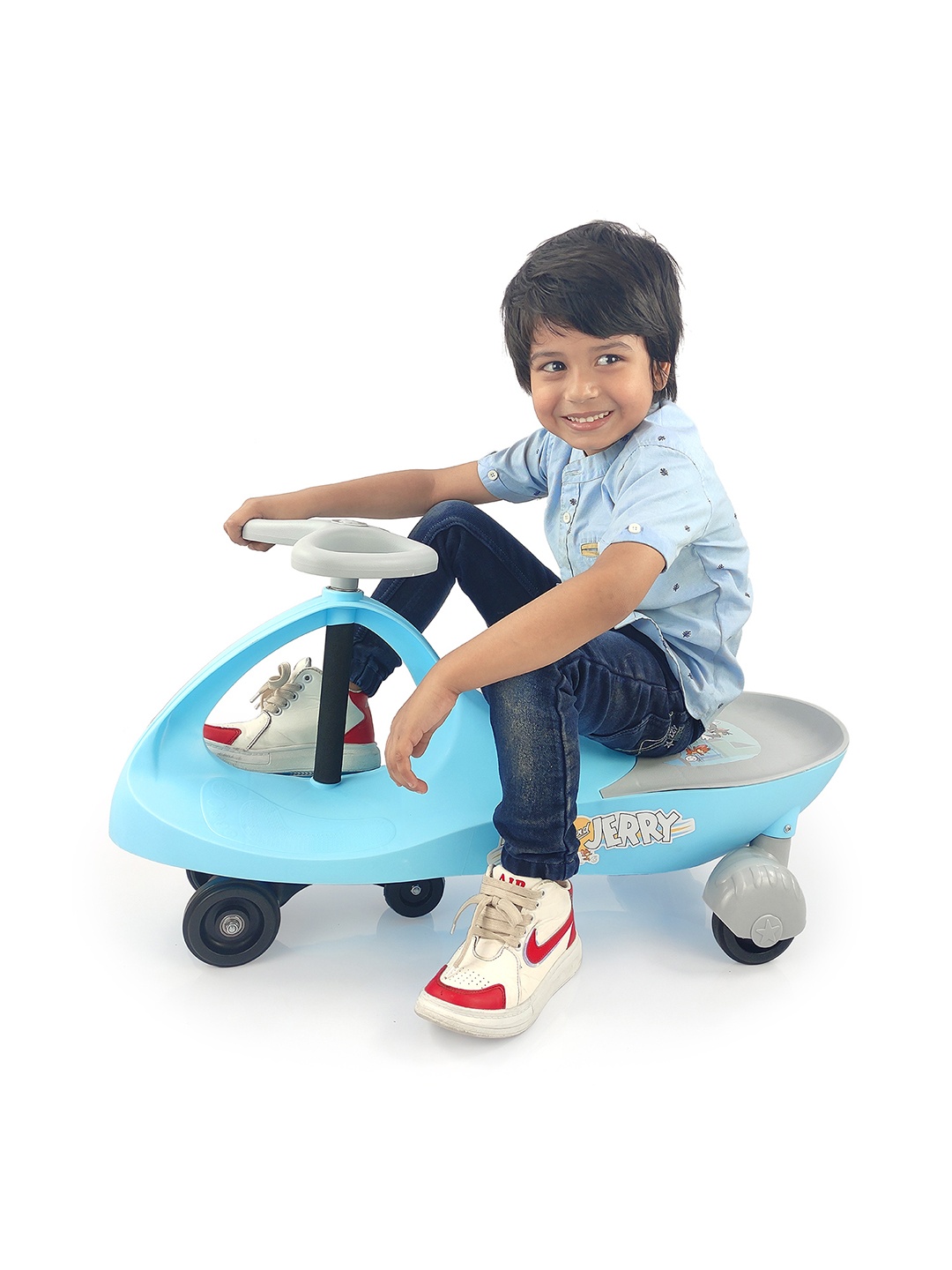 

Dash Kids Tom & Jerry Magic Swing Car, Blue