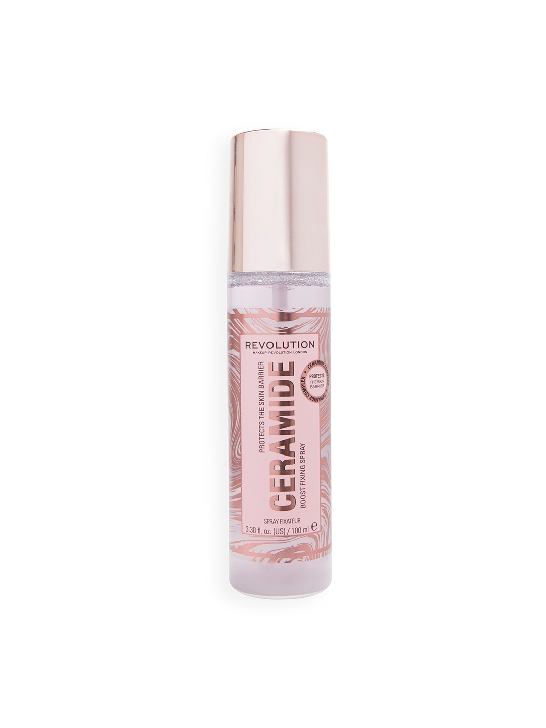 

Makeup Revolution London Ceramide Boost Fixing Spray to Protect Skin Barrier - 100 ml, Transparent