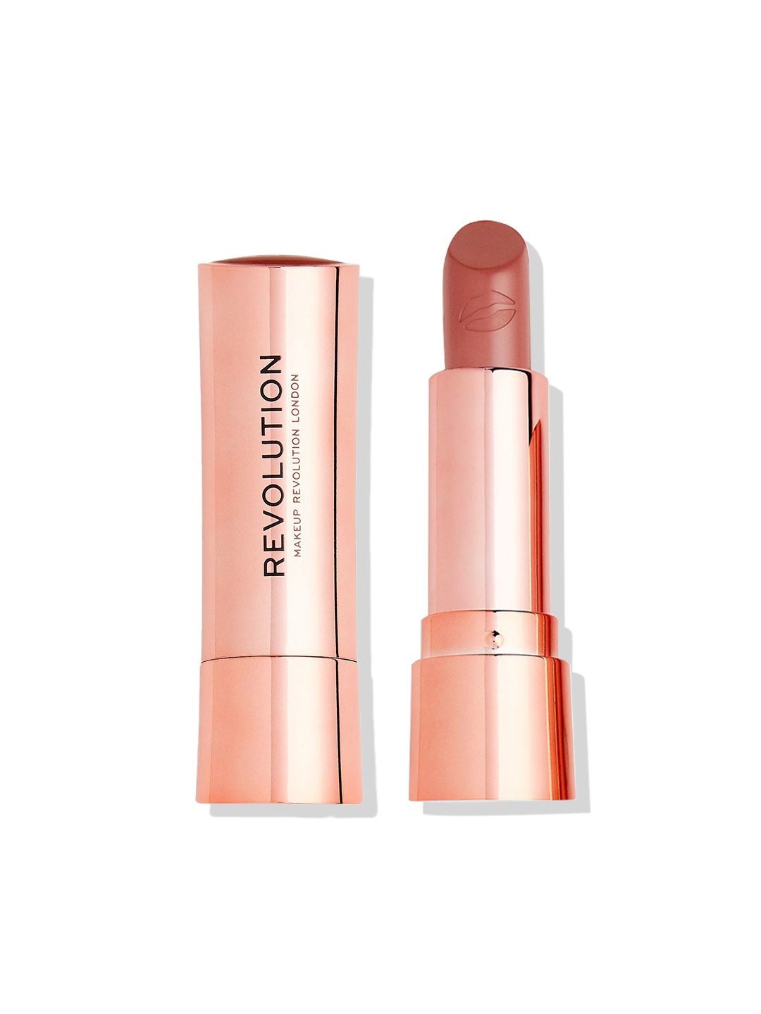 

Makeup Revolution London Velvet Finish Satin Kiss Lipstick - Chauffeur Nude