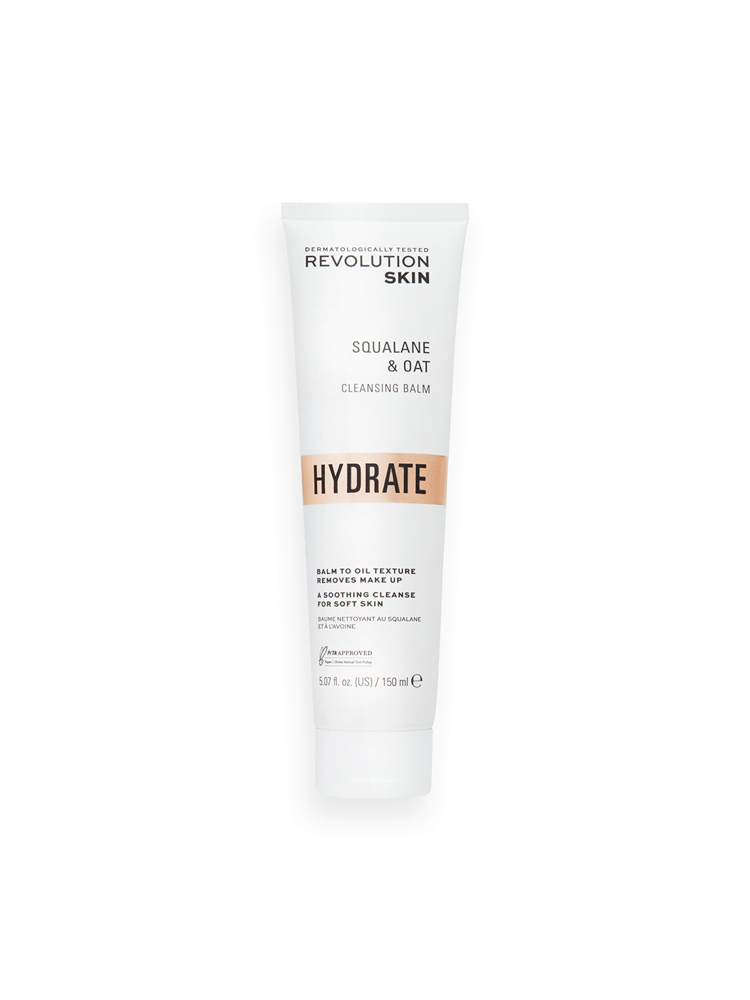 

Makeup Revolution London Skincare Hydrate Squalane & Oat Cleansing Balm - 150ml, White