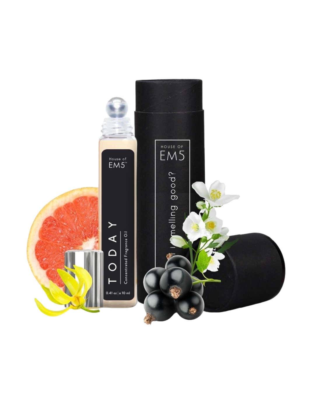 

EM5 Women Today Alcohol-Free Perfume Roll-On - 10ml, Black