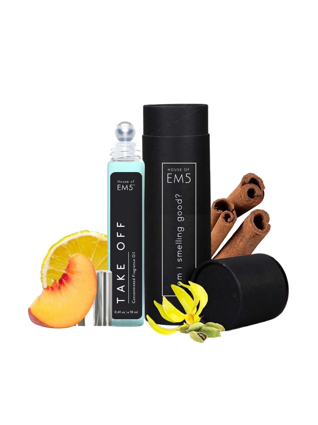 

EM5 Take Off Alcohol-Free Perfume Roll-On - 10ml, Black