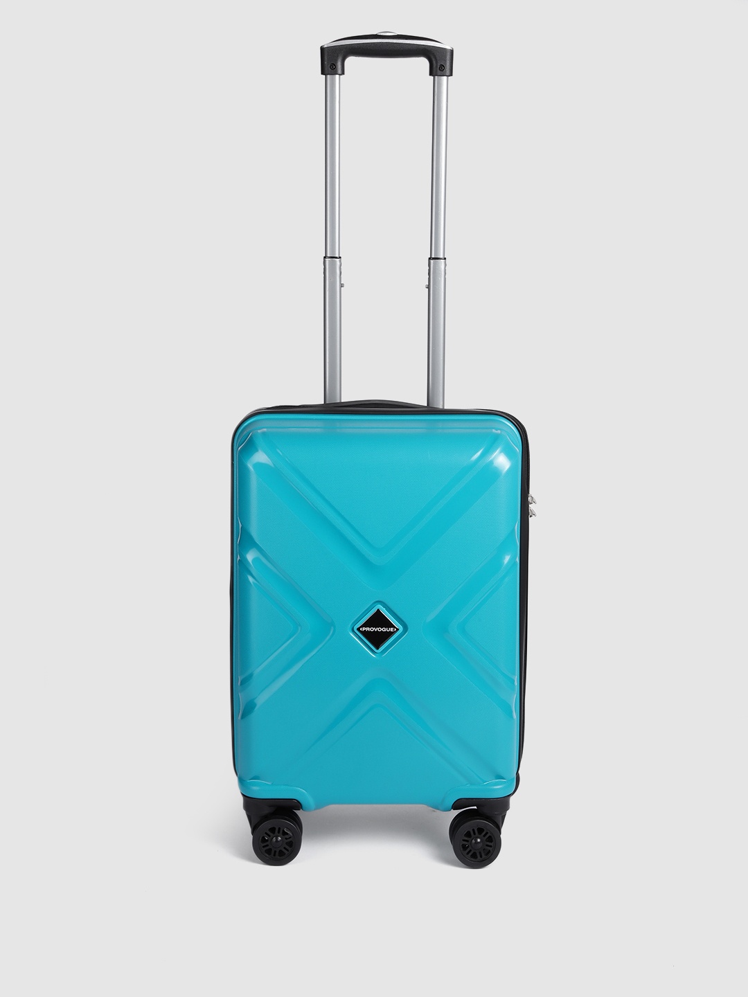 

Provogue Hard-Sided 8 Wheels 360-Degree Rotation Cabin Trolley Bag 46 cm, Teal