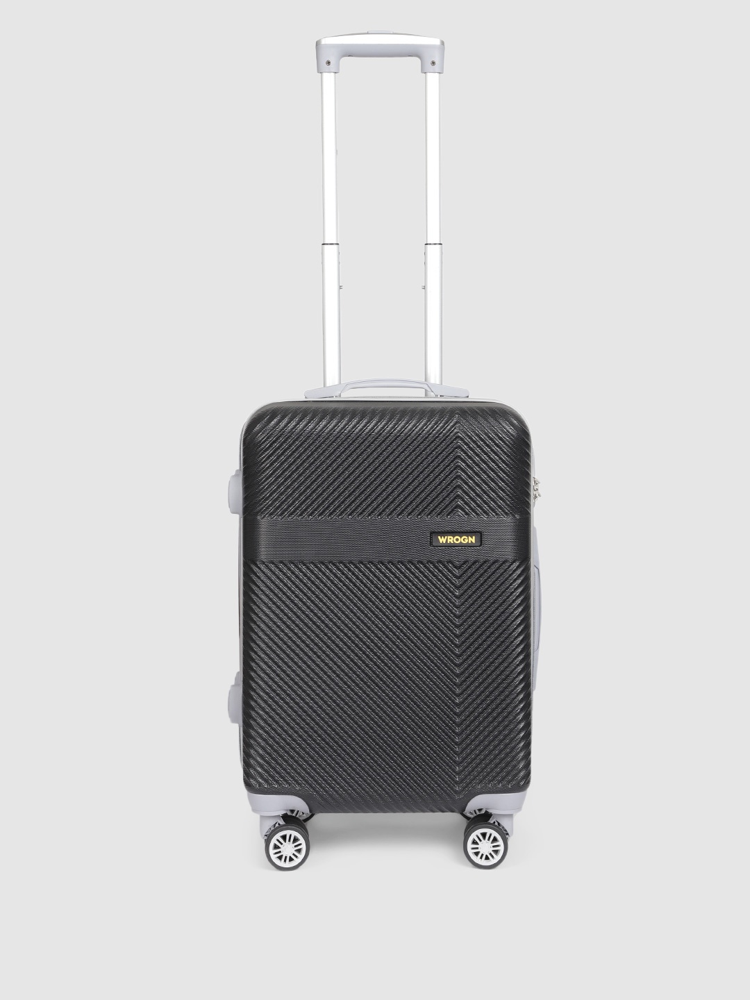 

WROGN Textured Hard Cabin Trolley Bag 46 cm, Black